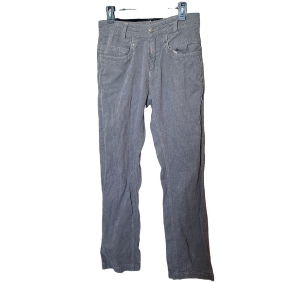 ROYAL ROBBINS Pants Black Hemp Blend Organic Cotton Outdoor Hiking 30x41 - Picture 1 of 7